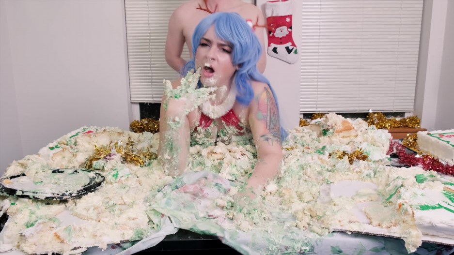 AmyFantasy - Christmas Ganyu cake sitting and fucking extravaganza